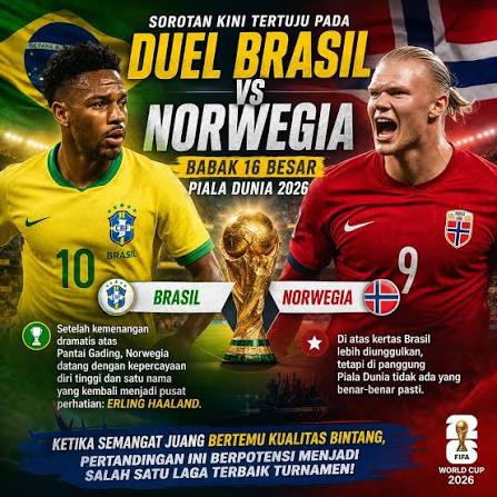 Brazil vs Norwegia
