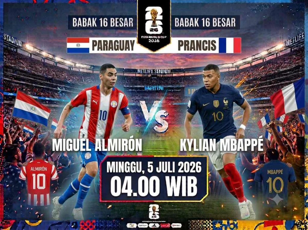 Paraguay vs Prancis